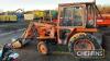 1980 Kubota L225 Diesel Compact Tractor Orange part V5 & manual in office Reg. No. GRU 460V - 9