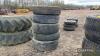 5no. 295/80 R22.5 Tyres UNRESERVED LOT - 2