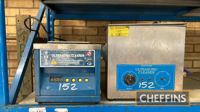 Pr. of Ultrasonic Cleaners UNRESERVED LOT