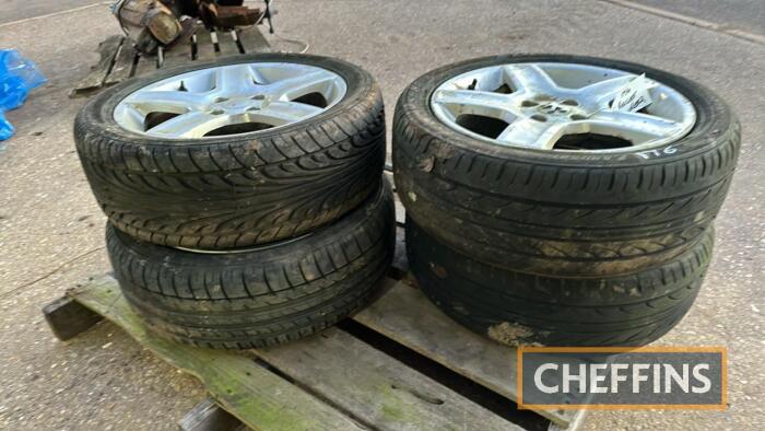 4no. Peugeot Alloy Wheels UNRESERVED LOT