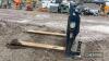 Heavy Duty Lifting Forks to suit Manitou - 4