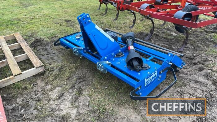 Maple 1.7m Power Harrow c/w pto shaft & rear roller