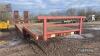 Noot Boom Low Loader 3 axle, front lift, rear steer, ramps, mesh, out riggers TO BE SOLD AFTER LOT 2162