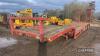 Noot Boom Low Loader 3 axle, front lift, rear steer, ramps, mesh, out riggers TO BE SOLD AFTER LOT 2162 - 4