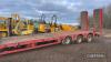 Noot Boom Low Loader 3 axle, front lift, rear steer, ramps, mesh, out riggers TO BE SOLD AFTER LOT 2162 - 7