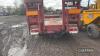 Noot Boom Low Loader 3 axle, front lift, rear steer, ramps, mesh, out riggers TO BE SOLD AFTER LOT 2162 - 10