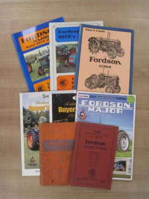 Fordson spare parts list (2) 1917-45 and 1945/46 t/w 6 volumes on the marque