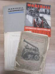 Marshall Locomobiles, locomotive boilers, wearing parts for portable steam engines (3)