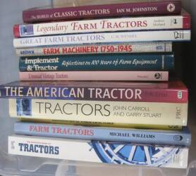 11 volumes on tractor themes by Baldwin, Wendel, Williams and others