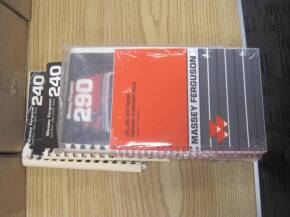 Massey Ferguson operators instruction books for 240, 290 and 230/240/250 (4)