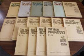 The Year's Photography, being a royal photographic society publication, 1943-1960 minus 1955 (15)