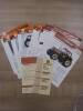 Fiat Tractors, a qty of flyers etc 1980s