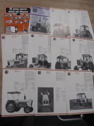 David Brown tractor flyers, 1973-77 (11)