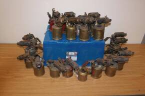 Large qty of mixed blow lamps