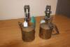 2 Primus stationary hot bulb engine blow lamps