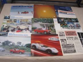 Nissan and Datsun brochures 1956-1978