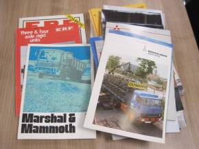 Qty of commercial and 4x4 brochures 1970s onwards