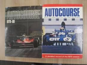 Autocourse, 2 vol's with dust jackets, 1973/4 and 1979/80