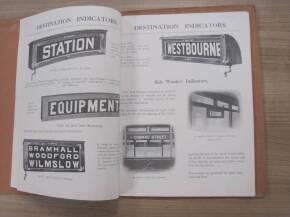 A Catalogue of Equipment for Motor Transport Undertakings, c1929 fully illustrated