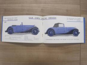 AC Quality Cars, c1935 32pp illustrated brochure