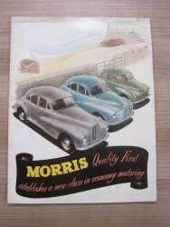 Morris, 1951 range brochure 16pp illustrated