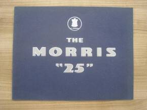 The Morris 25, c1932 8pp illustrated brochure