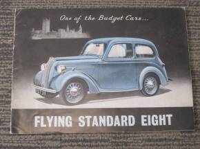 Flying Standard 8, 11pp colour brochure, c1939
