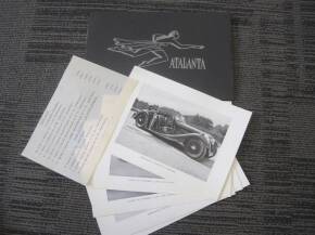 Atalanta Motors, a c1935 brochure with photo inserts and price list