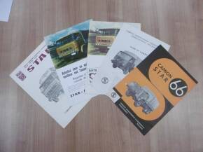 Qty lorry brochures and leaflets, Polish (5)