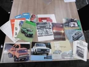 Large qty commercial vehicles and leaflets to inc' DKW, Mazda, Hanomag, Opel, Scania-Vabis etc, various languages (26)