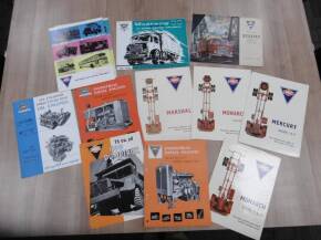 AEC, qty commercial vehicle brochures (11)