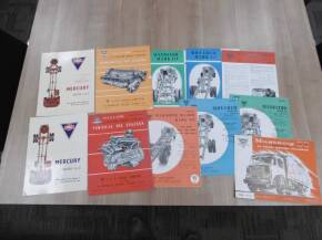 AEC, qty commercial vehicle brochures (11)