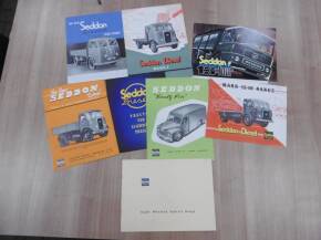 Seddon commercial vehicle brochures (8)