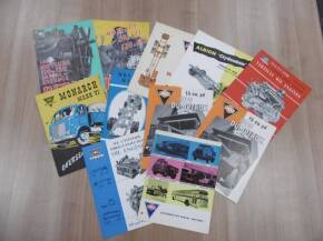 Qty commercial vehicle brochures and leaflets to inc' Berliet, Albion, AEC, various languages (11)