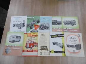 Albion commercial vehicle brochures and leaflets (10)