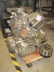 Honda CX500 engine c/w gearbox, starter motor and spare clutch