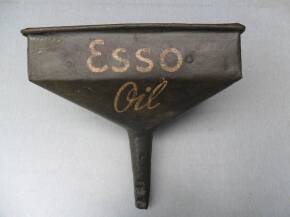 Esso oil funnel