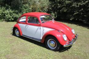 1963 1192cc Volkswagen Beetle Reg. No. AJN 921A Chassis No. 5181537 Engine No. 7304004 A fine red example with cream panels and white vinyl upholstery. The iconic Beetle is a car that is welcome anywhere and this example will be driven to the sale and off