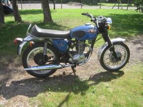 1970 250cc BSA Starfire MOTORCYCLE Reg. No. JNO 76H Frame No. ED11256B25S Engine No. ED11256B25S Finished in blue this characterful OHV single is currently part of a private collection having been bought from similar circumstances some years ago. Maintain