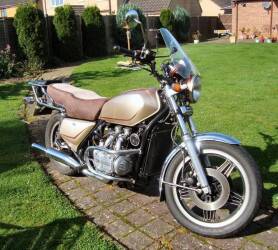 1980 1100cc Honda GL1100 Gold Wing MOTORCYCLE Reg. No. JRR 952V Frame No. JHMSC02-201 Engine No. SC02E-2015967 A real continent busting tourer with a water cooled flat four engine. This example has been finished in gold and has just a measly 27,000 miles 