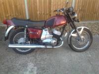 1988 349cc Neval Jupiter 5 MOTORCYCLE Reg. No. G114 PAG Frame No. 9/22538388 Engine No. 9/22538388 This most uncommon two-stroke twin is recorded by the DVLA as being a 1988 machine first registered in 1990. Stated to run very well it has been fitted with