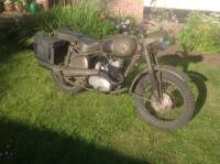 1962 250cc Maico 250/B MOTORCYCLE Reg. No. N/A Frame No. 450310 Engine No. N/A The West German 250 two-stroke single is presented in military drab and has been in the current owners possession for approximately 3 years. It is believed to have been in the 