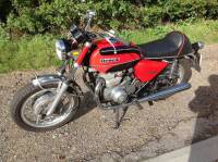 1973 650cc Benelli Tornado 650S MOTORCYCLE Reg. No. AVV 383L Frame No. EA7910 Engine No. 7919 Very handsomely finished in red and black the Benelli Tornado was often described as the Italian Norton Commando, recent years have seen a strong UK following fo