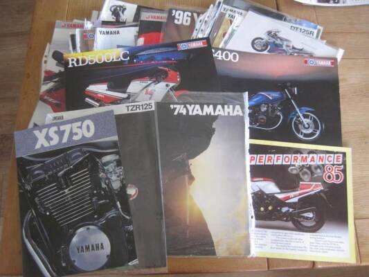 Yamaha brochures and flyers 1970s-90s inc' off road (34)