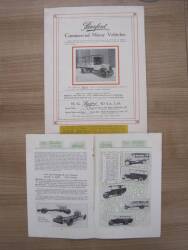 The Berliet Times May 1926 illustrated commercial vehicle brochure t/w Burford Commercial Vehicles illustrated 2 page brochure