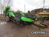 2004 Reekie Dominant 3000 trailed 2row potato harvester with 1700mm crop intake, wheel drive, open ended dahlman clean flow rollers, picking off table, 30mm front web, 28mm 2nd web, 42mm web not fitted, agitating clod fingers Model: 31740F0 Serial No. 711