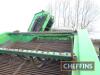 2004 Reekie Dominant 3000 trailed 2row potato harvester with 1700mm crop intake, wheel drive, open ended dahlman clean flow rollers, picking off table, 30mm front web, 28mm 2nd web, 42mm web not fitted, agitating clod fingers Model: 31740F0 Serial No. 711 - 39