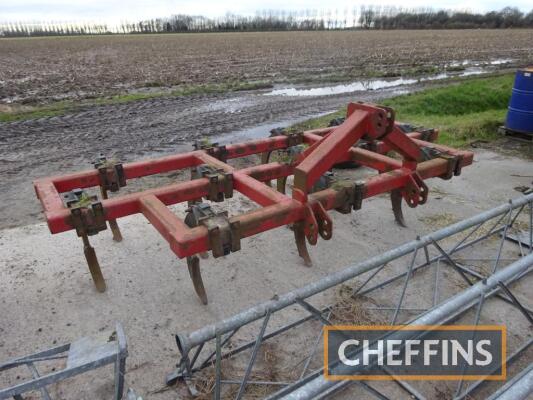 Massey Ferguson 750 mounted 12 leg cultivator Serial NO. 41933