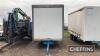 Tandem axle curtainside produce trailer with sprung axles on 500/50-17 wheels and tyres - 2