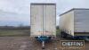 Tandem axle curtainside produce trailer with sprung axles on 500/50-17 wheels and tyres - 2